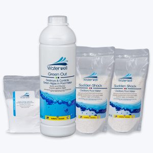 POOL CARE WATERWELL LIGHT GREEN WATER RESCUE PACK