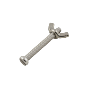 BOLT AND WINGNUT STAINLESS STEEL FOR POLES