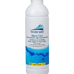 POOL ALGAECIDE WATERWELL BLACK OUT 1.5lt